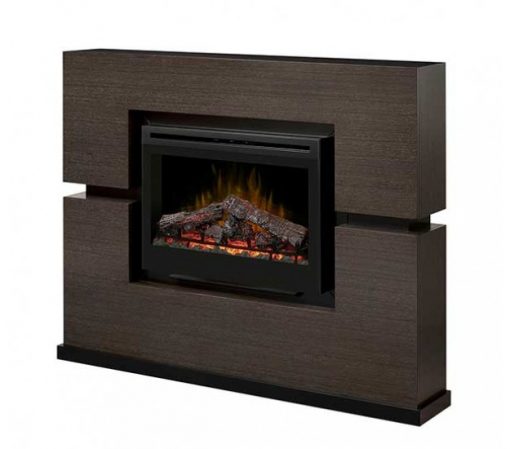 Dimplex Linwood Mantel with Electric Firebox and Log Set