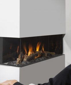 EH Summon 140 C Corner Style Gas Fireplace