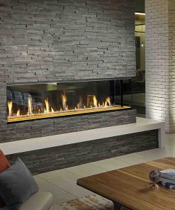 The DaVinci Collection Pier Linear Gas Fireplace 2