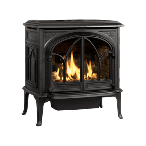 The JØTUL GF 500 PORTLAND DV IPI free standing gas stove on a white background.