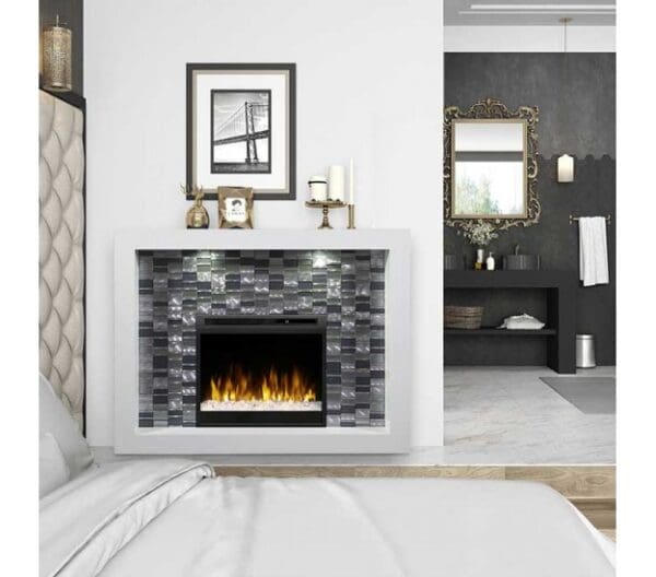 Dimplex Crystal Mantel Electric Fireplace