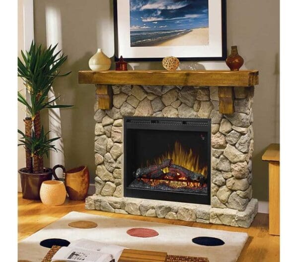 Dimplex Fieldstone Mantel