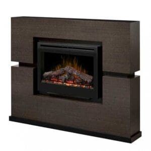 Dimplex Linwood Mantel with Electric Firebox and Log Set