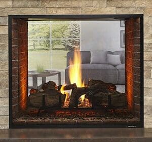 ESCAPE SEE-THROUGH GAS FIREPLACE
