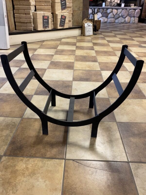 Rounded Wood Stand
