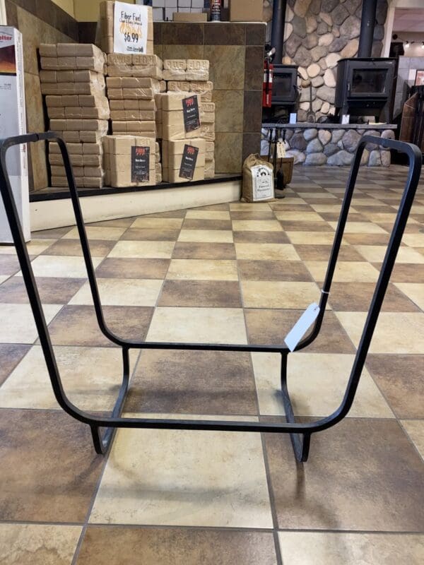 Squared wood stand