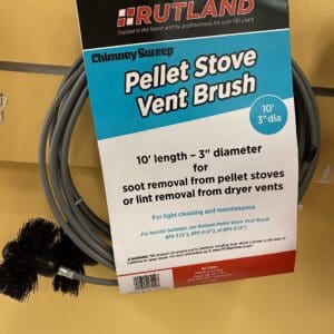 10' Pellet Stove Vent Brush