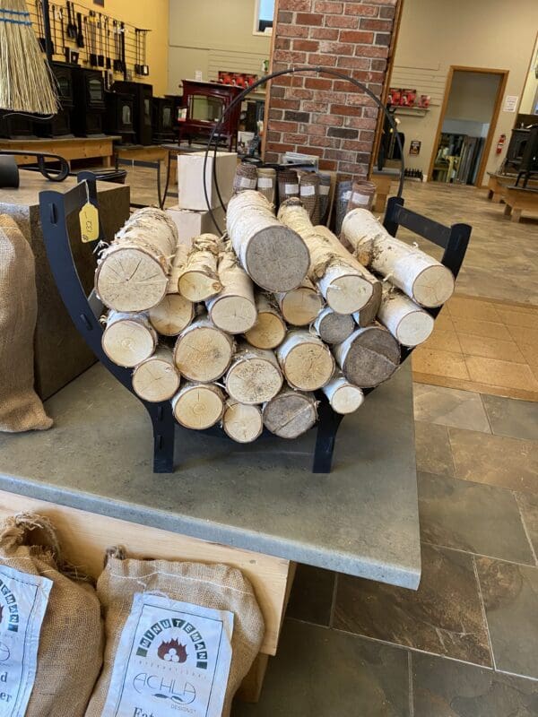 Rounded Log Stand