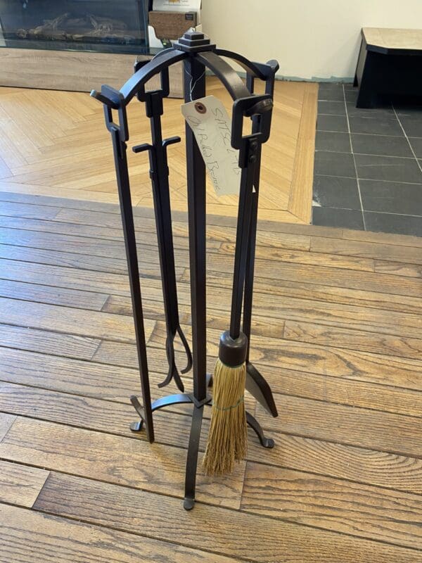 Oil-Rubbed Stove Accessories Stand