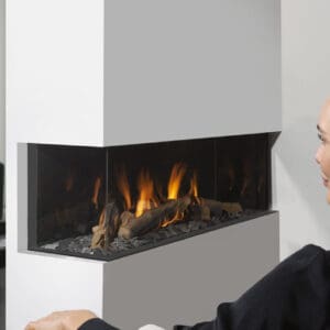 EH Summon 140 C Corner Style Gas Fireplace