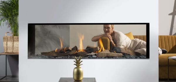 EH Summon 140 T See-Through Gas Fireplace