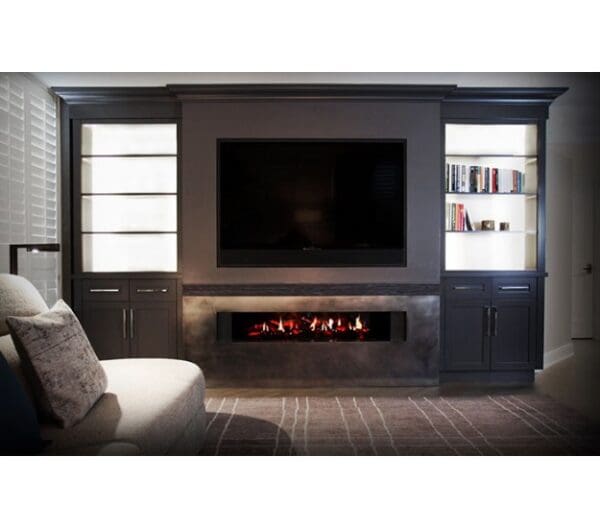 Dimplex 54" Opti-V Duet Linear Built-in Fireplace