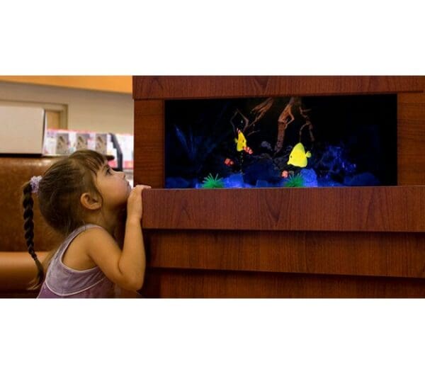 Dimplex Opti-V Built-in Aquarium