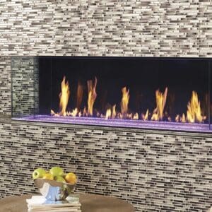 The DaVinci Collection Bay Linear Gas Fireplace