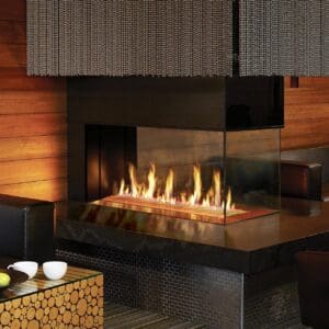 The DaVinci Collection Pier Linear Gas Fireplace